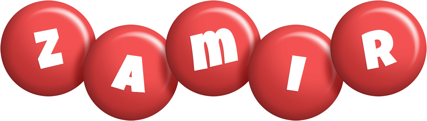 Zamir candy-red logo