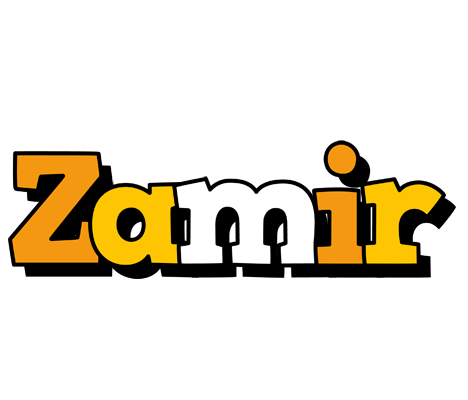 Zamir cartoon logo