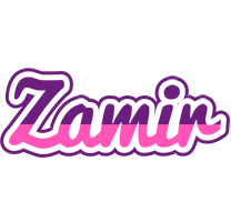 Zamir cheerful logo