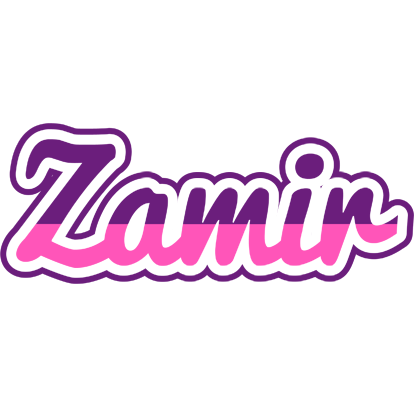 Zamir cheerful logo