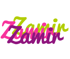 Zamir flowers logo