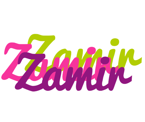 Zamir flowers logo