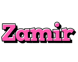 Zamir girlish logo