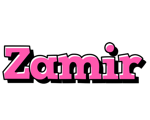 Zamir girlish logo