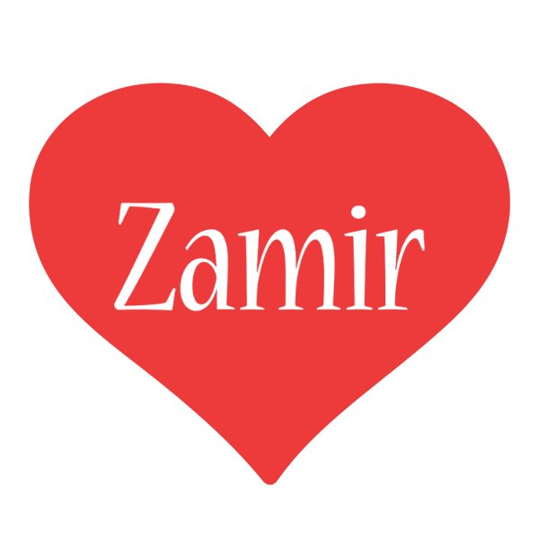 Zamir love logo