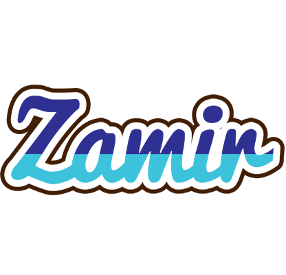 Zamir raining logo