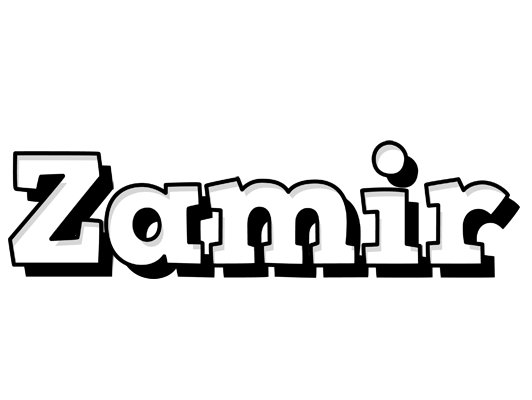 Zamir snowing logo