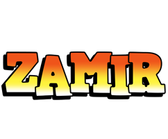 Zamir sunset logo