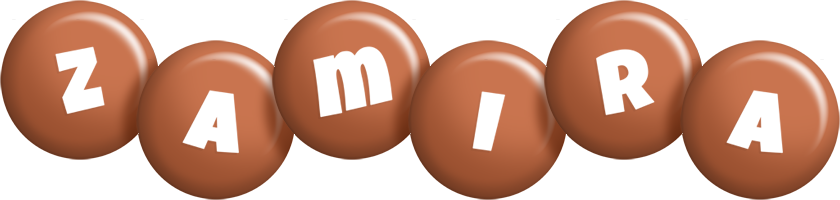 Zamira candy-brown logo