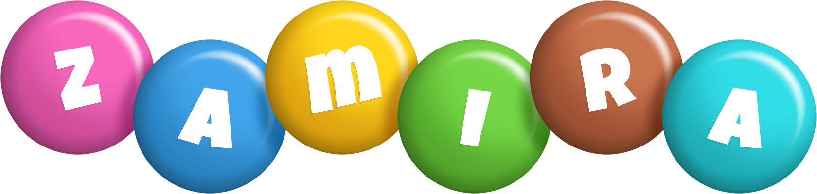 Zamira candy logo