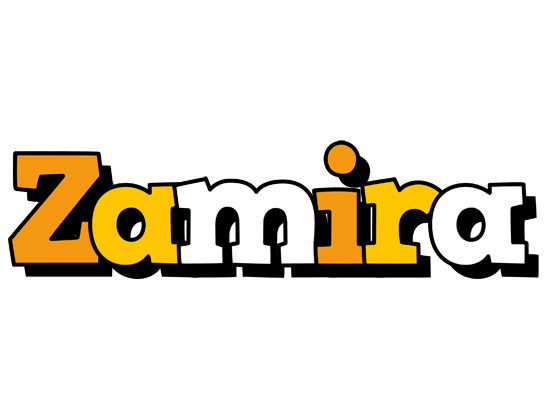 Zamira cartoon logo