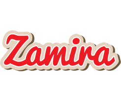 Zamira chocolate logo