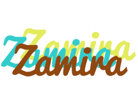 Zamira cupcake logo