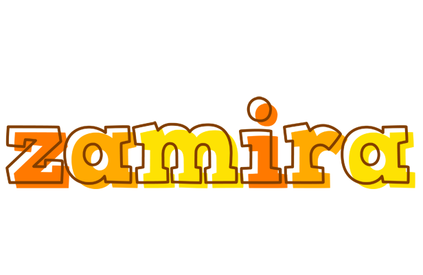 Zamira desert logo