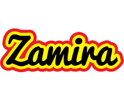 Zamira flaming logo