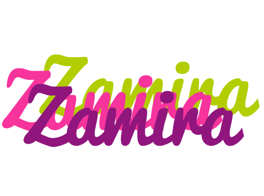 Zamira flowers logo