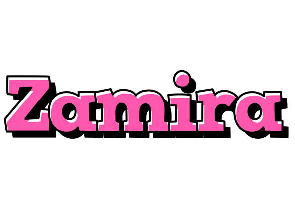 Zamira girlish logo