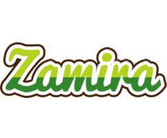 Zamira golfing logo