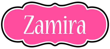 Zamira invitation logo