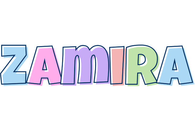 Zamira pastel logo