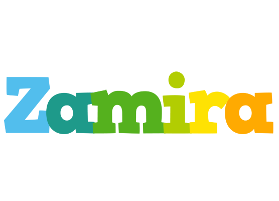 Zamira rainbows logo