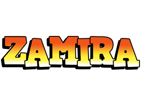 Zamira sunset logo