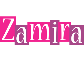 Zamira whine logo