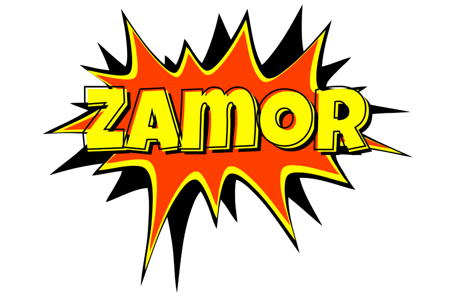 Zamor bazinga logo