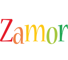 Zamor birthday logo