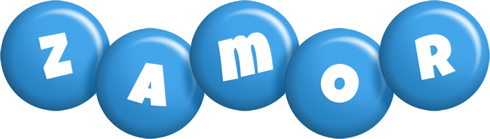 Zamor candy-blue logo
