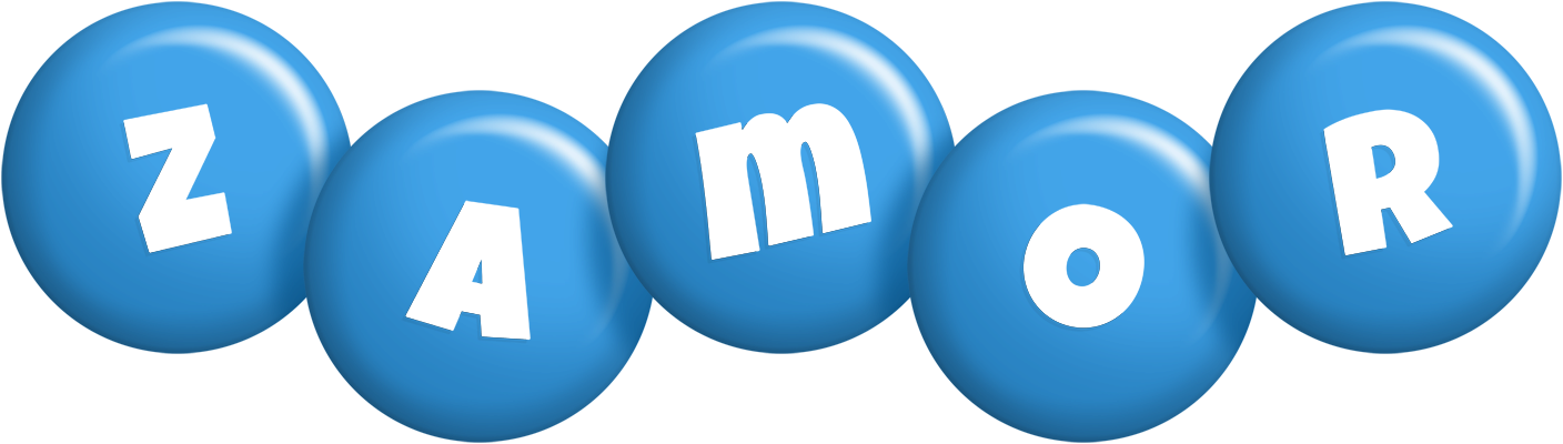 Zamor candy-blue logo