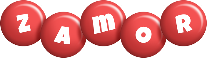 Zamor candy-red logo