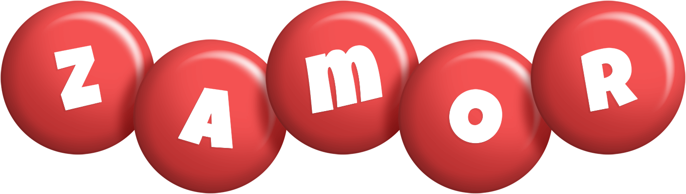 Zamor candy-red logo