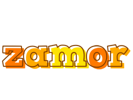 Zamor desert logo