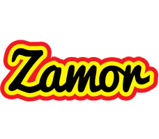 Zamor flaming logo