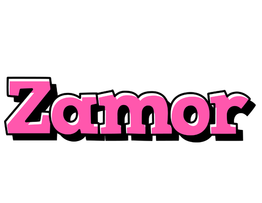Zamor girlish logo
