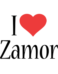Zamor i-love logo