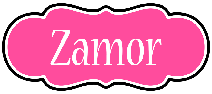 Zamor invitation logo