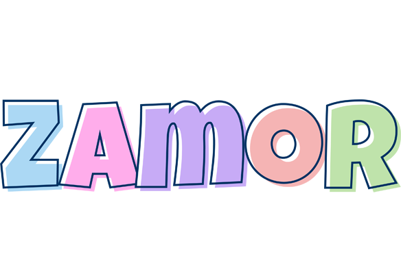 Zamor pastel logo