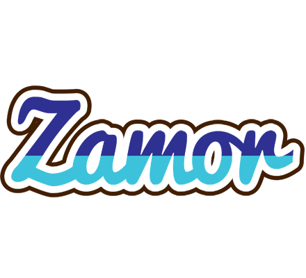 Zamor raining logo