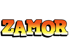 Zamor sunset logo