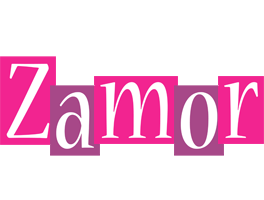 Zamor whine logo