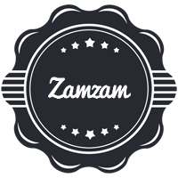 Zamzam badge logo