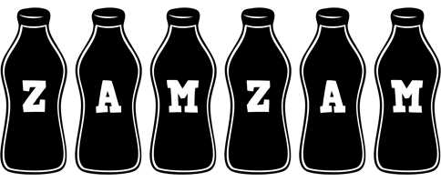 Zamzam bottle logo