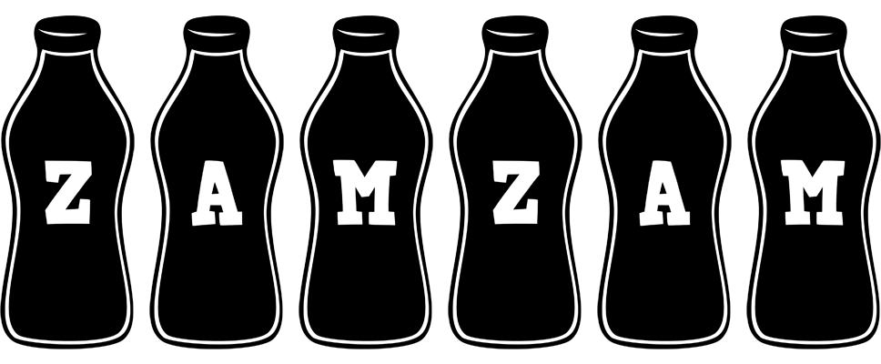 Zamzam bottle logo
