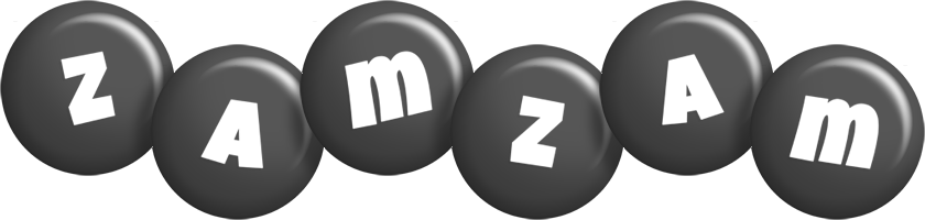 Zamzam candy-black logo