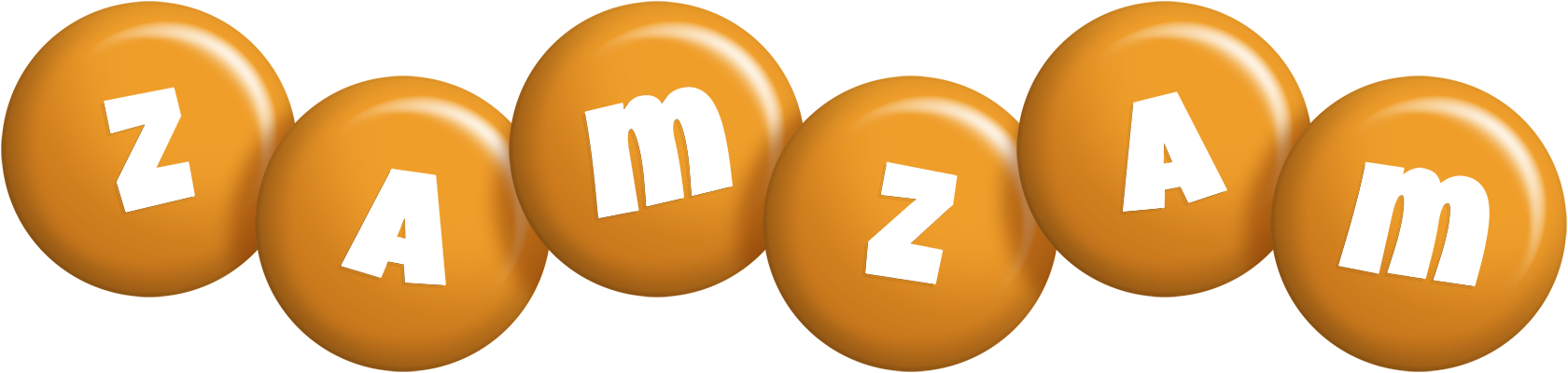 Zamzam candy-orange logo
