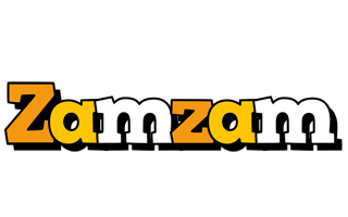 Zamzam cartoon logo