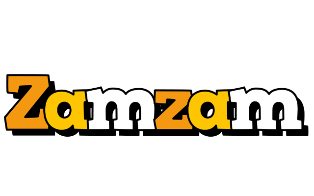 Zamzam cartoon logo