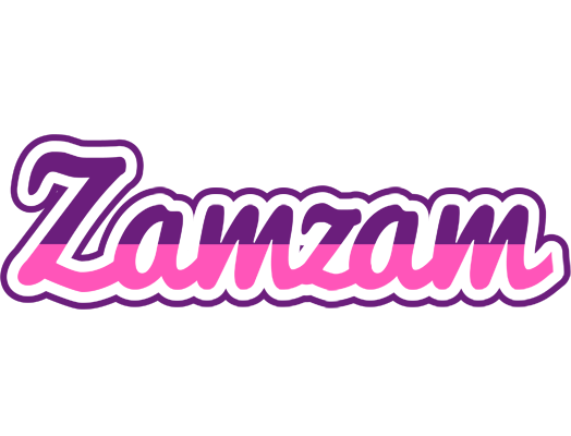 Zamzam cheerful logo